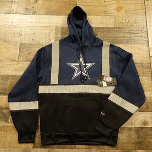 Buffalo‎ Outdoors Dallas Cowboys work hoodie men's medium blue reflective tape